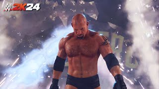 WWE 2K24  GOLDBERG Entrance  Hidden Model [upl. by Fisuoy]