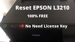 PRINTER’S INK PAD IS AT THE END OF ITS SERVICE LIFE  RESET EPSON L3210  FREE no license key needed [upl. by Anivram161]