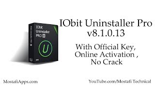 IObit Uninstaller Pro 81013 With License Key  Mostafi Technical [upl. by Elumas229]