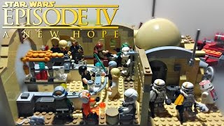 LEGO Star Wars  Mos Eisley Cantina MOC  Review [upl. by Ytnom123]