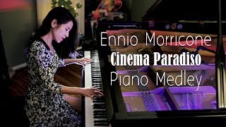 Cinema Paradiso Ennio Morricone Piano MedleyCinema Paradiso  Childhood and Manhood  Love Theme [upl. by Aletsirc551]