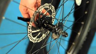 How to install quick release front wheel on bicycle [upl. by Derfniw]