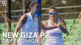 NEWGIZA Premier Padel P2 Highlights day 2 women [upl. by Melc]