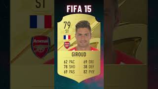 Olivier GIROUD FIFA EVOLUTION 🇫🇷 Fifa 12  Fifa 23 [upl. by Anikram713]