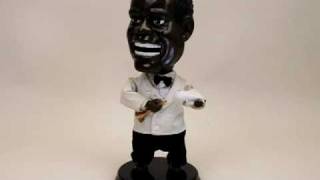 Louis Armstrong Signing Animated Doll [upl. by Ardnosak940]