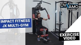 Home Gym JX Exercise Demo  Dynamo Fitness Equipment [upl. by Atims172]