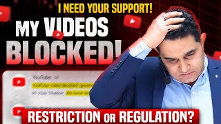 Need Your Help  My Videos Blocked  Restriction or Regulation   realscalpervipul [upl. by Ecyt]