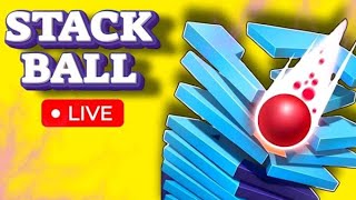 Live stream 🔴  Helix stack Ball game 🎮 stackballgame live sililive🔴 [upl. by Aihtyc949]