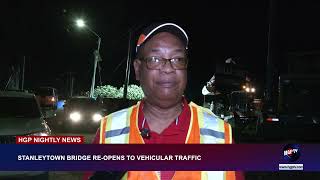 STANLEYTOWN BRIDGE REOPENS TO VEHICULAR TRAFFIC [upl. by Ewen651]