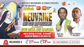 NEUVAINE DES CAS IMPOSSIBLES EN LHONNEUR DE STE RITA DE CASCIA Edition 2 [upl. by Assiluj]