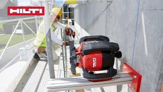 HOW TO align facades vertically with the Hilti PR 30HVS rotating laser level [upl. by Linder]