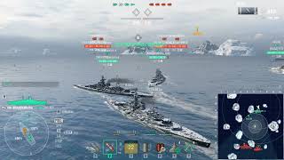 World of Warships  Brandenburg in 4vs4 Brawl  4 Kill  Quadra Kill [upl. by Ahtelat55]