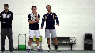 Matt Dooley – The Team Bond  Notre Dame Mens Tennis [upl. by Cheston628]