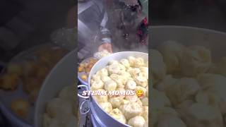 Steam momos vs fried momos 🥰 foodie momos steammomos fastfood lucknowfoods [upl. by Behka]