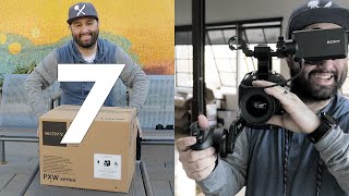 Sony FS7 Unboxing Setup and Footage [upl. by Arraes]