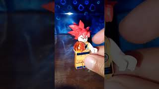 lego de Goku fase Dios [upl. by Havard]