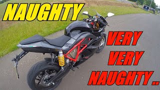 energica Ego RS test ride walk around and quick review [upl. by Amilas]