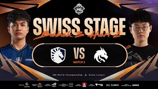 ID M6 Swiss Stage Hari 4  Babak 3  TEAM LIQUID ID VS TEAM SPIRIT [upl. by Ymaral]