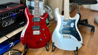 PRS SE NF3 and SE Custom 24 quick tone comparison [upl. by Terrej588]