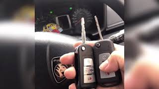 PROTON IRIZ Duplicate Spare Remote Key  Key Start System [upl. by Brawner]