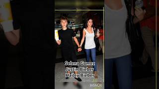 Selena Gomez justin Bieber hailey Bieber selenagomez justinbieber haileybeiber shorts love [upl. by Ledairam]