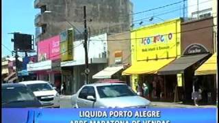 Liquida Porto Alegre abre maratona de vendas  Jornal da Pampa  16022017 [upl. by Fawn547]