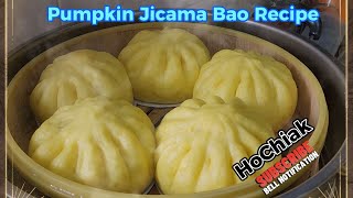 Pumpkin Jicama Bao Recipe [upl. by Ynhoj]