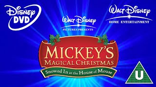 Opening to Mickeys Magical Christmas Snowed In at the House Of Mouse UK DVD 2002 [upl. by Phillada]