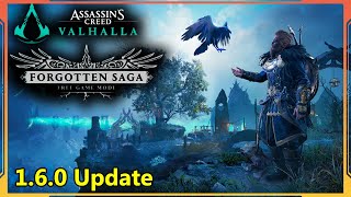 Assassins Creed Valhalla Forgotten Saga Mode Gameplay Update 160 [upl. by Armbruster938]