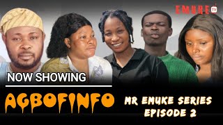 AGBOFINRO MR EMUKE SERIES EPOSODE 2 [upl. by Ahsile165]