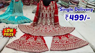 👉Exclusive Wedding Dresses Sharara Lehengas 4 Days OFFER Single Delivery Zubeda Creation [upl. by Harli742]