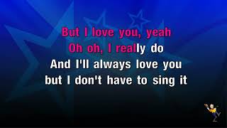 I Hate Love Songs  Kelsea Ballerini KARAOKE [upl. by Nesral124]