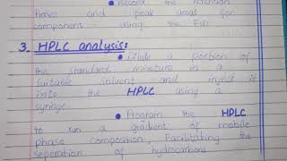 Seperation of Hydrocarbons using gas chromatography and HPLC  chemistry practicals [upl. by Cyd435]