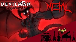 DEVILMAN crybaby  DVMN Ending Theme 【Intense Symphonic Metal Cover】 [upl. by Enaile]