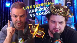 DEBATE PAULO KOGOS vs ADRILLES  INTELIGÊNCIA LTDA  LIVE ESPECIAL 190324 [upl. by Acirederf]