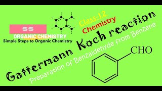 Gattermann–Koch Reaction Preparation of Benzaldehyde from Benzene Organic Chemistry Class12 [upl. by Drew]