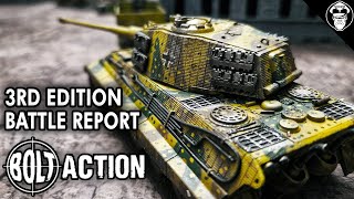 German Grenadiers Vs British Paratroopers  1250pts  Bolt Action 3rd Edition Battle Report [upl. by Nissy]