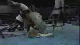 Sabu vs Terry Funk Barbed Wire Match [upl. by Enaht]