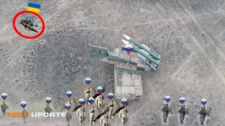 How Ukrainian FPV drones brutally bombard Russian air defense system and infantry troops position [upl. by Maxie510]