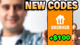 CRAZY 100 Grubhub Promo Code 😍 How to get Free Food Grubhub Coupon Codes 2024 [upl. by Carper]