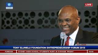 The 2018 Tony Elumelu Foundation Entrepreneurship Forum Holds Pt12 [upl. by Holcomb]