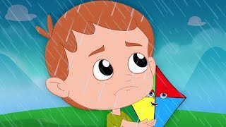 Regen Regen geh weg  Kinderreime für Kinder  Regenzeit  Rain Rain [upl. by Schild435]