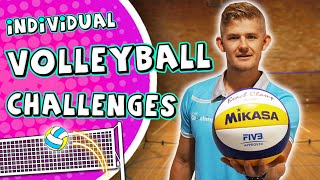 🏐 Fun Volleyball challenges for PE elementary grade 36  Teach volleyball skills 🏐 [upl. by Buffy]