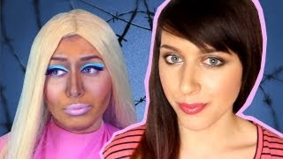 Творческий кризис  SPOOF NICKI MINAJ  Beez In The Trap  JUSTIN BIEBER  Boyfriend [upl. by Edgard987]