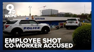 Cincinnati car wash employee accused of shooting coworker at work [upl. by Linetta]