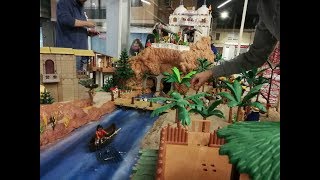 Montaje Exposición Playmobil Torrent 🏰 ⭐  Como Montamos los Dioramas y un pequeño adelanto [upl. by Anilrac79]