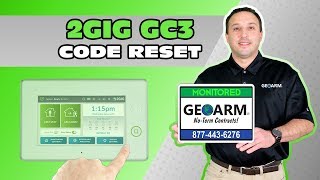 2GIG GC3  How to Add a Duress Code [upl. by Allisurd]