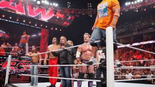 Raw Cena assembles a team to combat The Nexus at SummerSlam [upl. by Annaiuq]