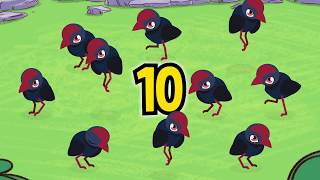 Counting to 10 I Learn Te Reo Māori I Tākaro Tribe I Kids Cartoon [upl. by Evoy210]