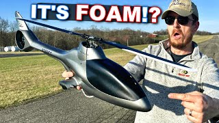 FOAM 3D Stunt Helicopter For Beginners  New Blade Eclipse 360 [upl. by Delanty]